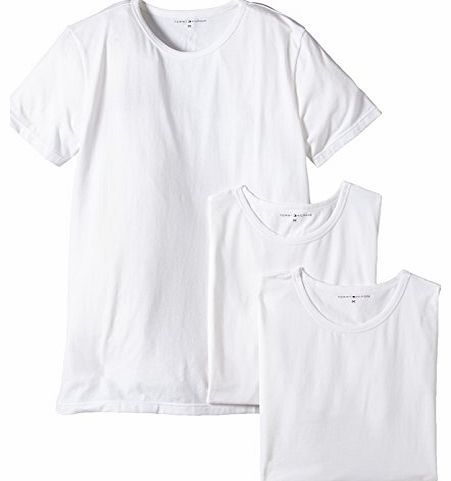 Tommy Hilfiger Mens 3-Pack T-Shirt - White