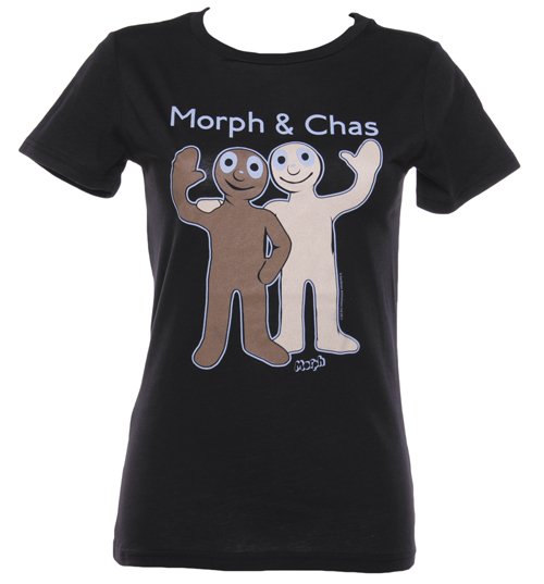 Too Late To Dye Young Ladies Morph and Chas T-Shirt from Too Late To