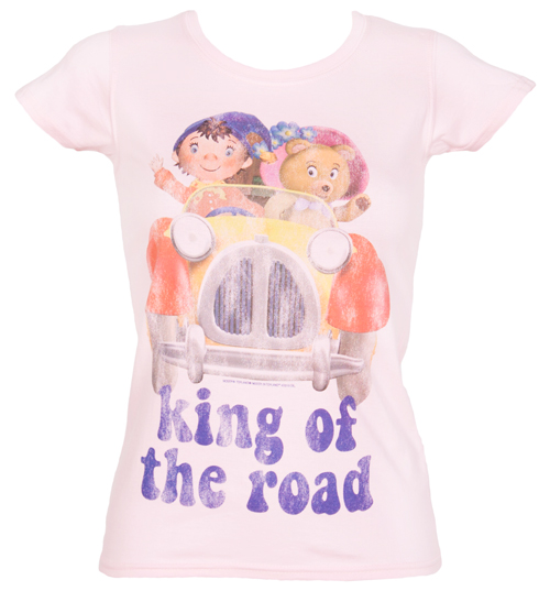 Too Late To Dye Young Ladies Noddy King Of The Road T-Shirt from Too