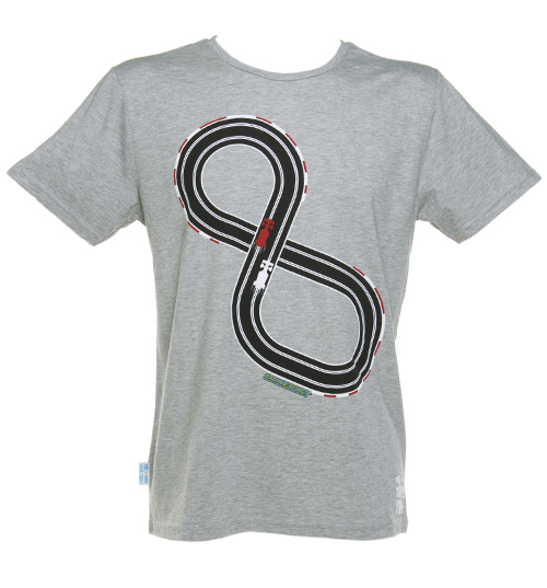 Too Late To Dye Young Mens Old School Scalextric T-Shirt from Too