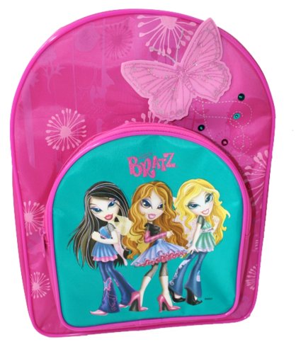 Trade Mark Collections Bratz Pixie Butterfly Arch Backpack Pink with front pocket