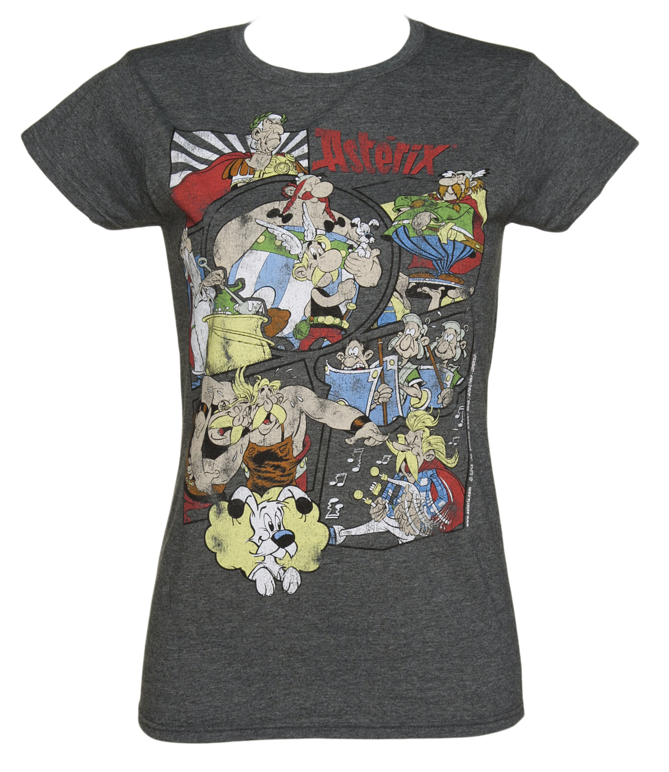 TruffleShuffle Ladies Asterix Comic Strip T-Shirt