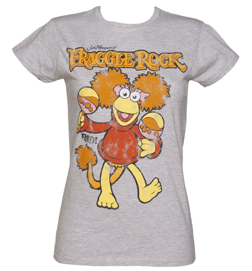 TruffleShuffle Ladies Fraggle Rock Red T-Shirt