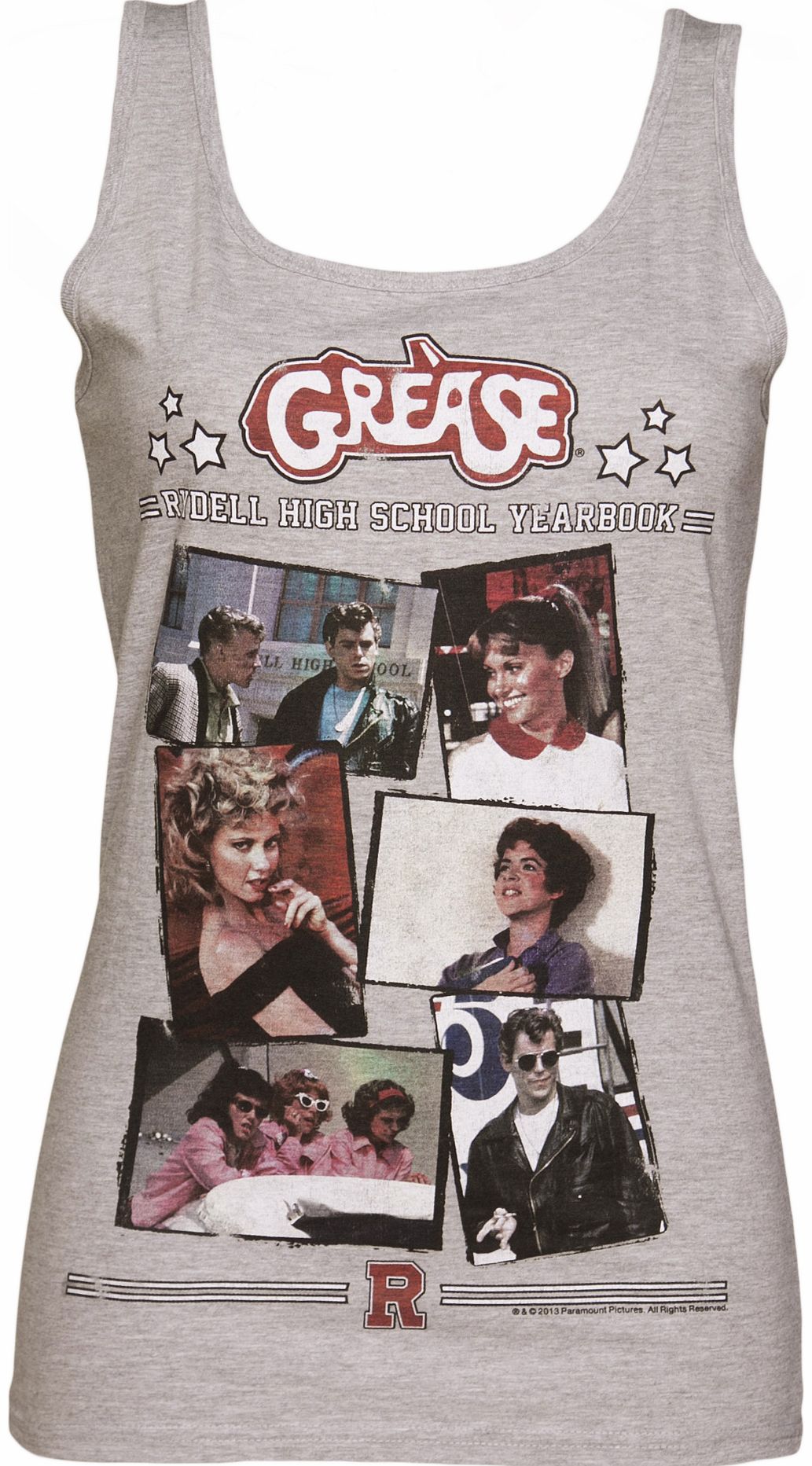 TruffleShuffle Ladies Grease Rydell High Yearbook Tank Vest