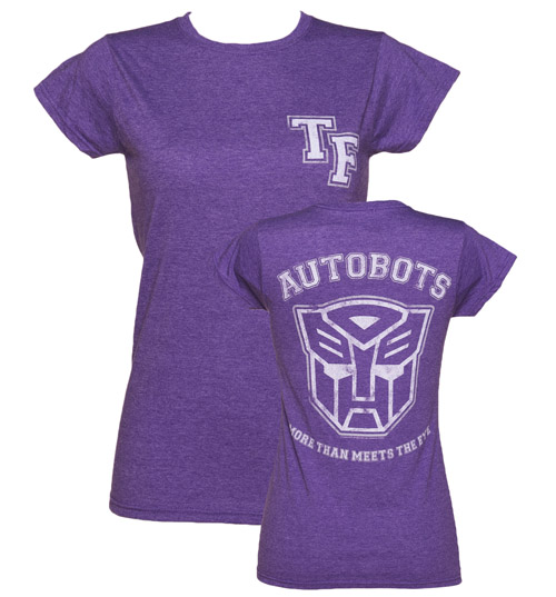 TruffleShuffle Ladies Purple Marl Transformers Autobots More