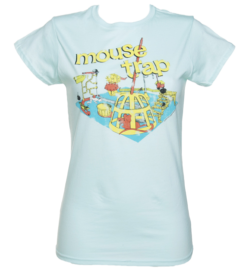 TruffleShuffle Ladies Retro Mouse Trap T shirt