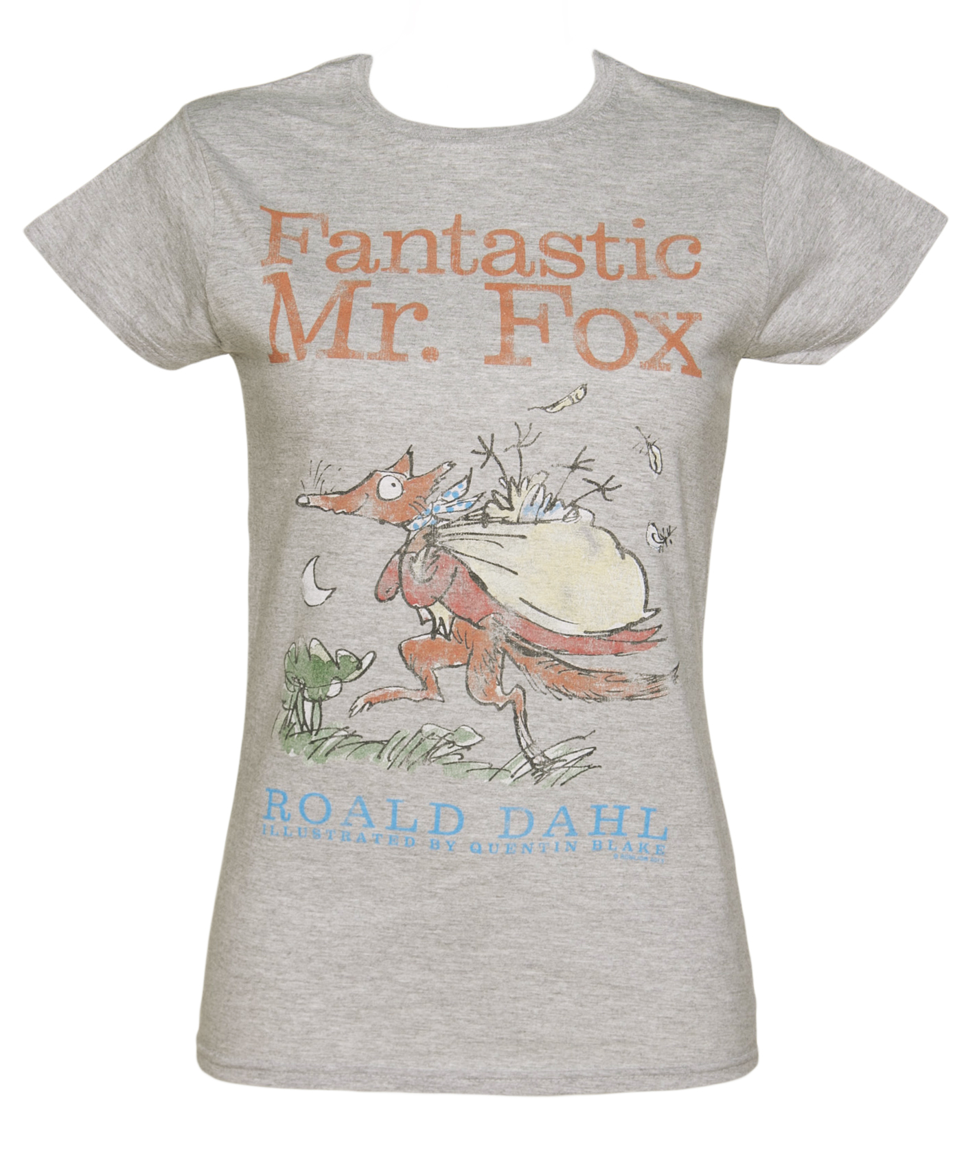 TruffleShuffle Ladies Roald Dahl Fantastic Mr Fox T-Shirt