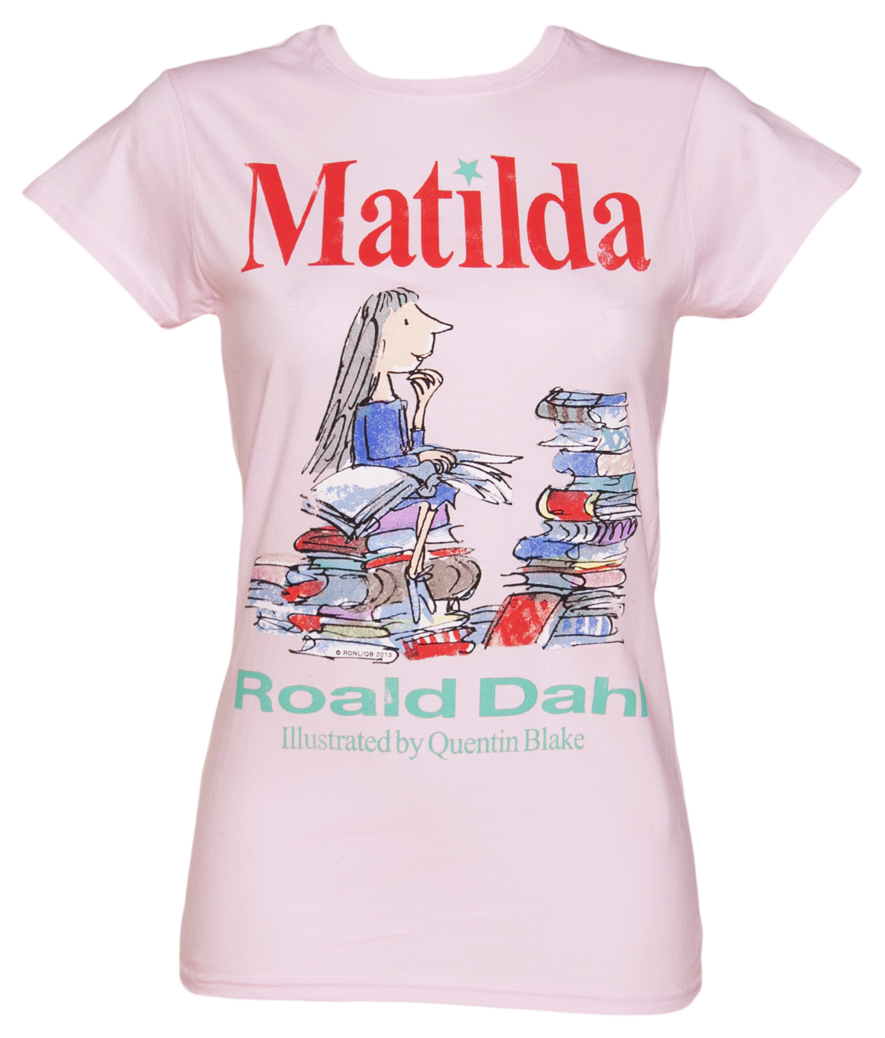 TruffleShuffle Ladies Roald Dahl Matilda T-Shirt