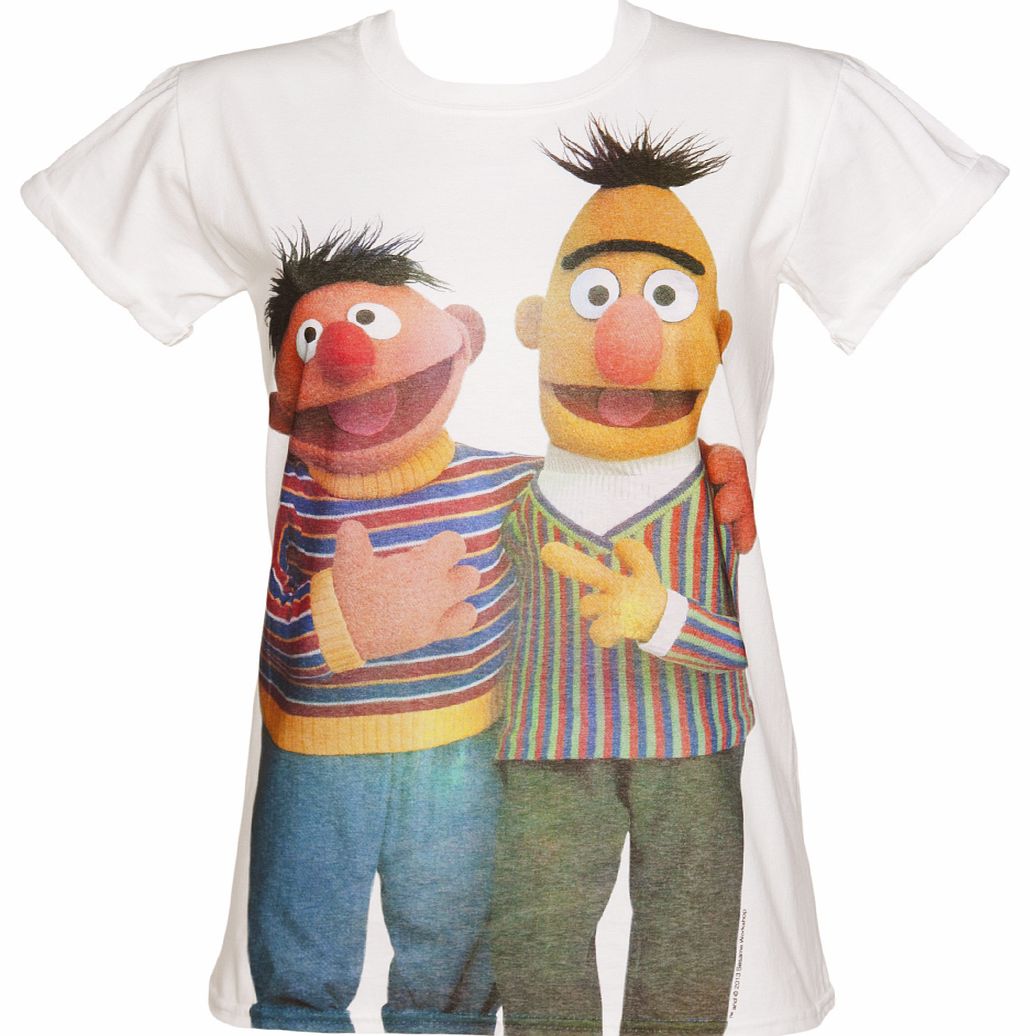 TruffleShuffle Ladies Sesame Street Bert and Ernie Rolled