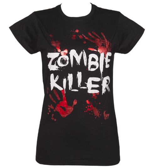 TruffleShuffle Ladies Zombie Killer T-Shirt