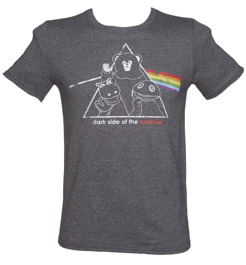 TruffleShuffle Mens Dark Side Of Rainbow T-Shirt