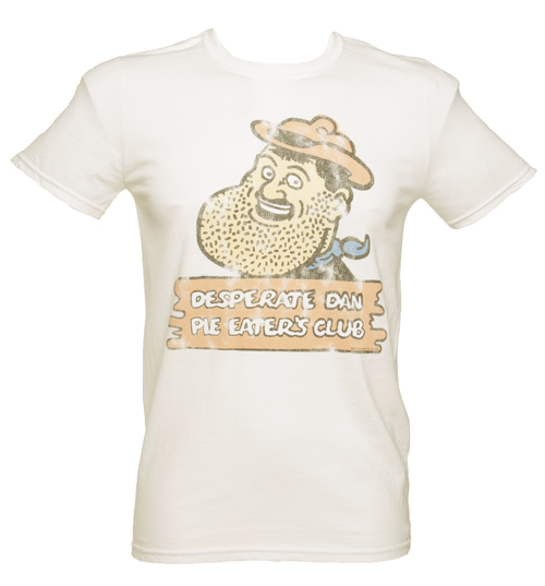 TruffleShuffle Mens Desperate Dan Pie Eaters Club T-Shirt