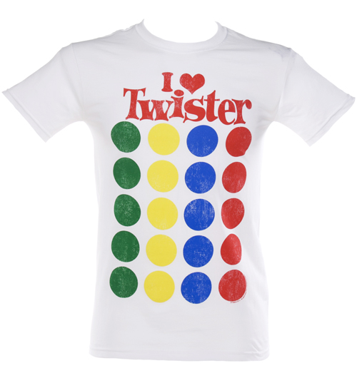 TruffleShuffle Mens I Heart Twister T-Shirt