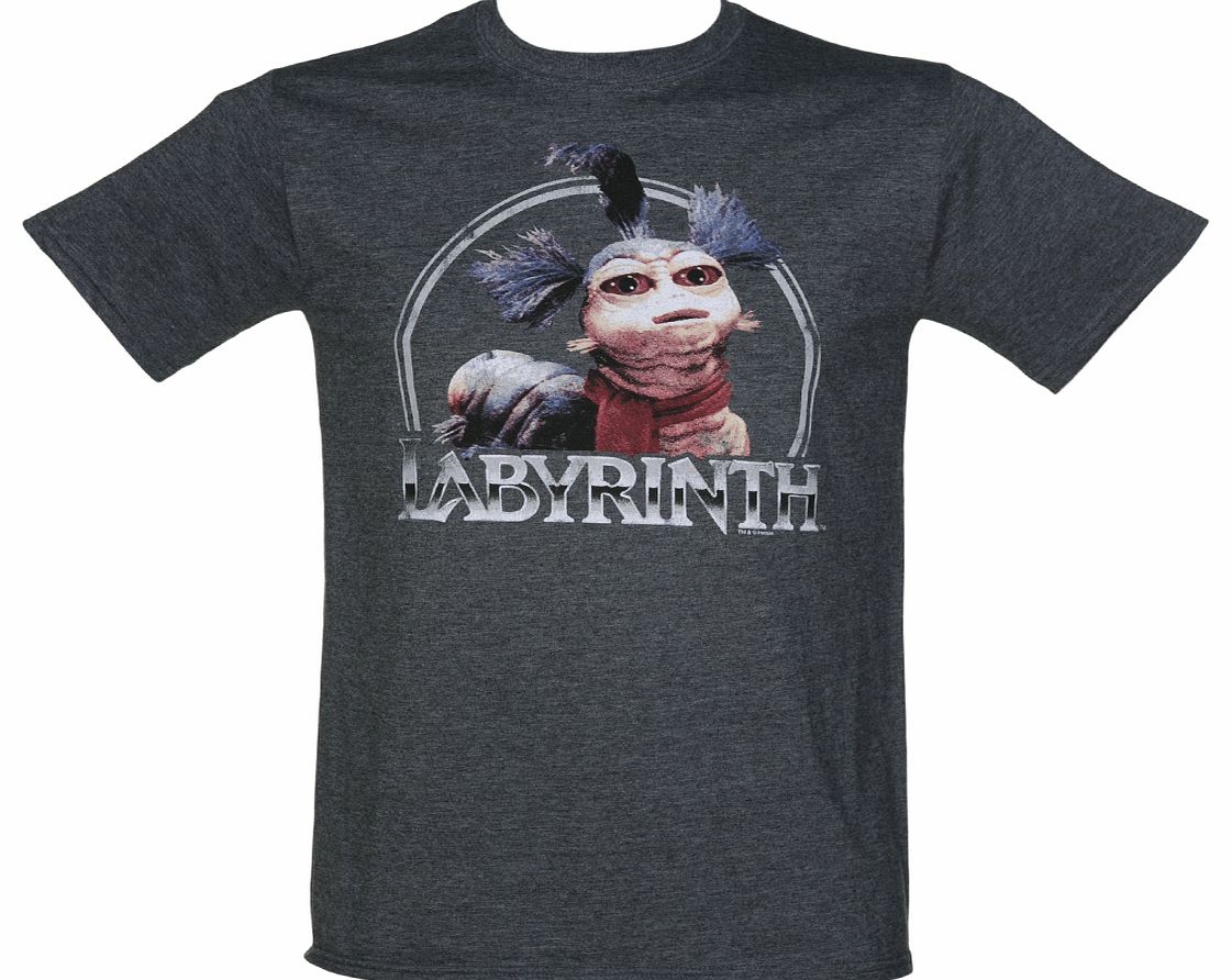 TruffleShuffle Mens Labyrinth Worm Movie Logo T-Shirt