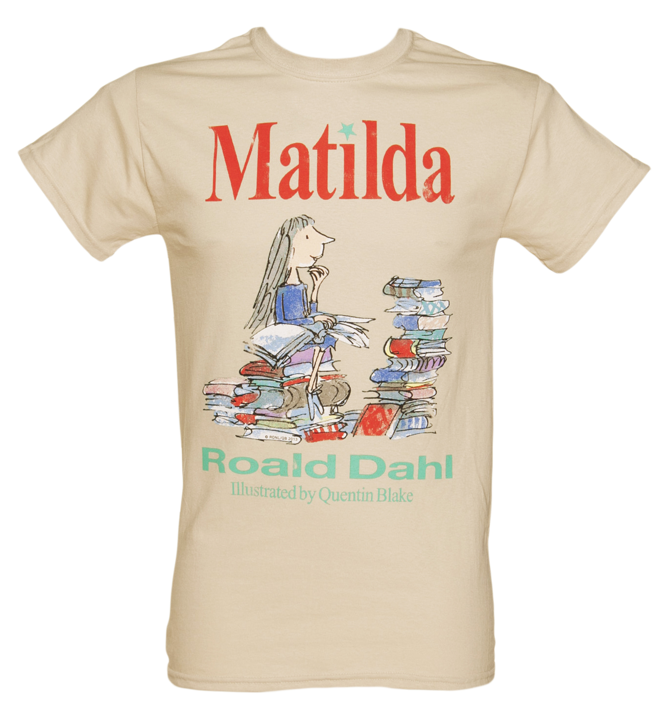 TruffleShuffle Mens Roald Dahl Matilda T-Shirt
