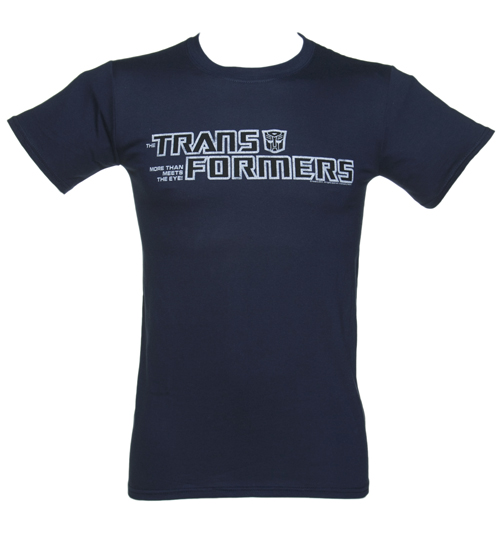 TruffleShuffle Mens Transformers Basic Logo T-Shirt