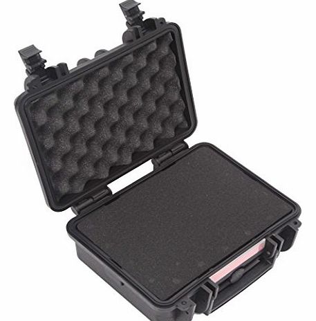 TSUNAMI Small DJ Speaker Microphone Audio Protective Case Bag Gun Pistol Tool Box Foam