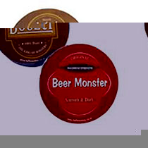 Unbranded Beer Mats 20 Pack - Boozer/Beer Monster