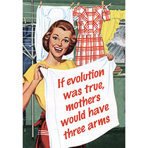 Unbranded Card - If evolution was true