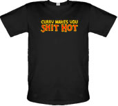 Unbranded Curry makes you Shit Hot longsleeved t-shirt.