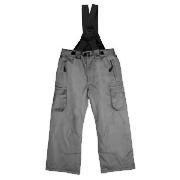Unbranded Elevation Snow Grey Salopettes 7-8 years