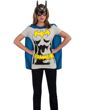 Unbranded Fancy Dress - Batgirl T-Shirt