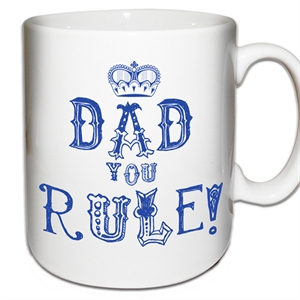 Unbranded Fathers Day Presents - Dad You Rule Personalised