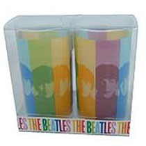 Unbranded Glasses 2 Pack - Beatles (stripes)