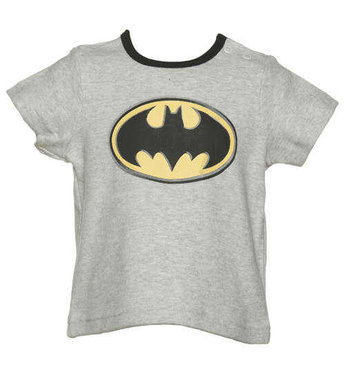 Unbranded Kids Batman Logo Ringer T-Shirt