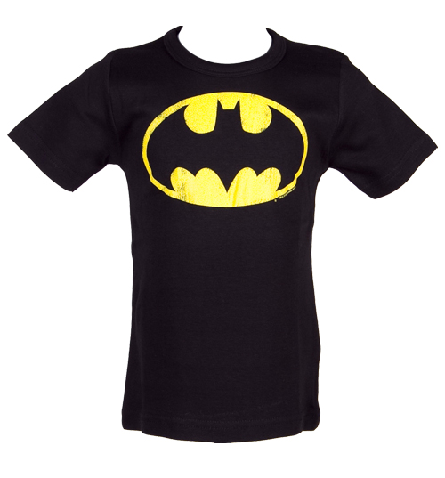 Unbranded Kids Batman Logo Wings T-Shirt