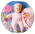 The doll comes neatly presented in a Kisses andamp; Cuddles presentation box.   Accessories