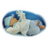 Teddy bear and soother included.  The doll comes neatly presented in a Kisses andamp; Cuddles
