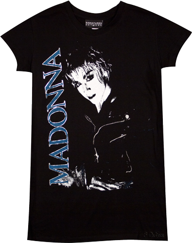 Unbranded Ladies Black Madonna T-Shirt