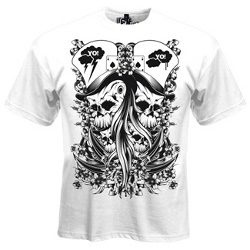 Unbranded Mens: Eden T-Shirt White (Premium Collection)