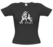 Unbranded Mr Fixit female t-shirt.