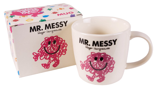 Unbranded Mr Messy Mr Men Boxed Mug