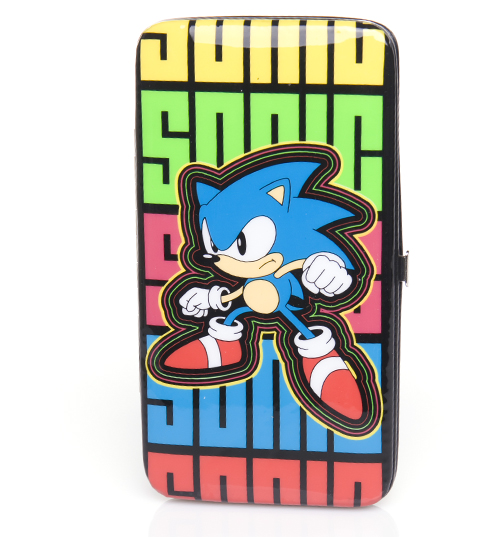 Unbranded Multicoloured Sonic The Hedgehog Hinge Wallet