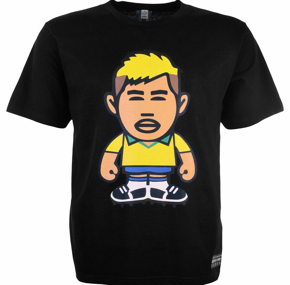 Unbranded Neymar T-Shirt Black