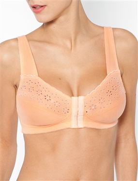 Unbranded Pack of 2 Non-Underwired Front Fastening Bras