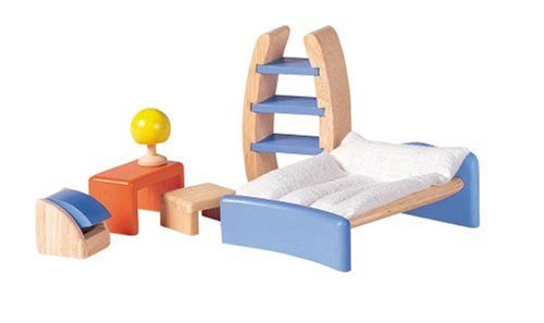 Plan Toys: Childrens Room - Decor (Wooden Dollhouse Furniture)- Plan Toys