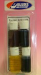 Scenic Colours Kit containing one of each Red, Yellow, Black and Blue Colours. By Deluxe