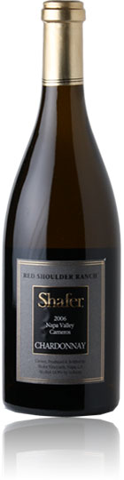 Unbranded Shafer Vineyards Chardonnay 2006 Red Shoulder