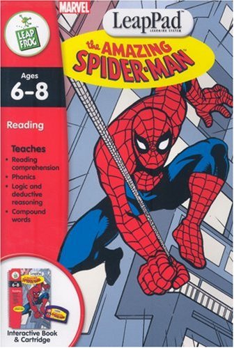 Spiderman - Leappad Interactive Book- Leapfrog