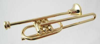 1:12 Scale Gold Coloured Trombone