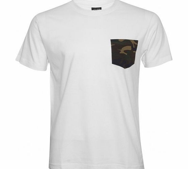 Urban Classics Camo Pocket T-shirt TB492 (White