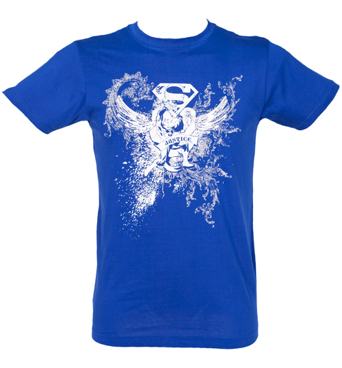 Urban Species Mens Superman Justice T-Shirt from Urban