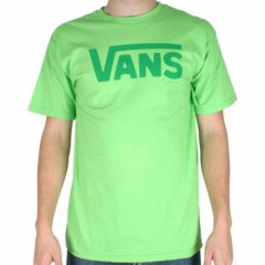 Vans Mens Vans Vans Classic Tee Lime/Celtic Green