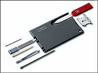 Victorinox Swiss Card Multi-Tool Quattro - Black - Ref 07233