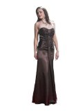 Vila/VM/Only Dynasty Yasmins Evening Dress Brown - 10