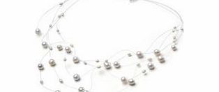 Vogue 0.7cm freshwater pearl necklace